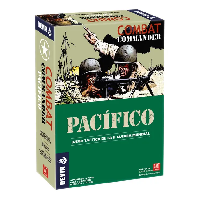 Combat Commander Pacífico Juego De Mesa Estrategia Devir M4e