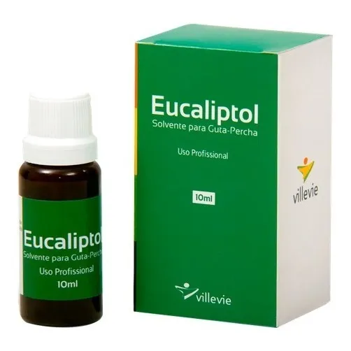 Solvente Para Cone De Guta-percha Eucaliptol Villevie 10ml