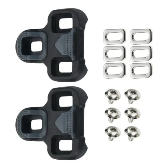 Tacos Sapatilha Speed Pedal Look Clip Road 700c Promend Bike Cor Cinza