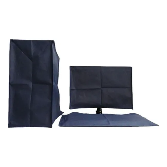 Capa Protetora Contra Poeira Azul Para Computador Desktop