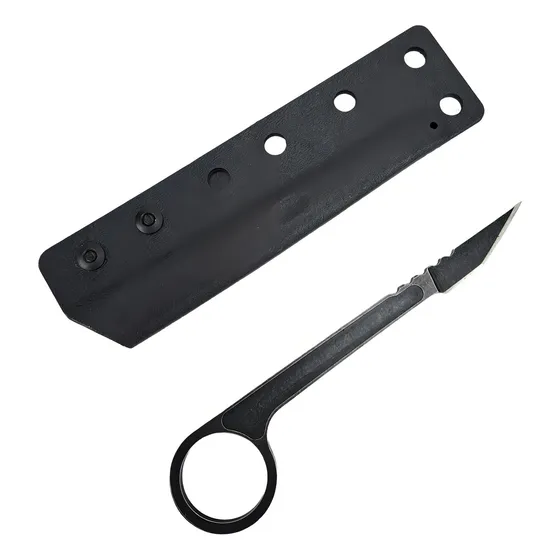 Faca Bisturi Fulltang C/ Clip + Bainha Polímero