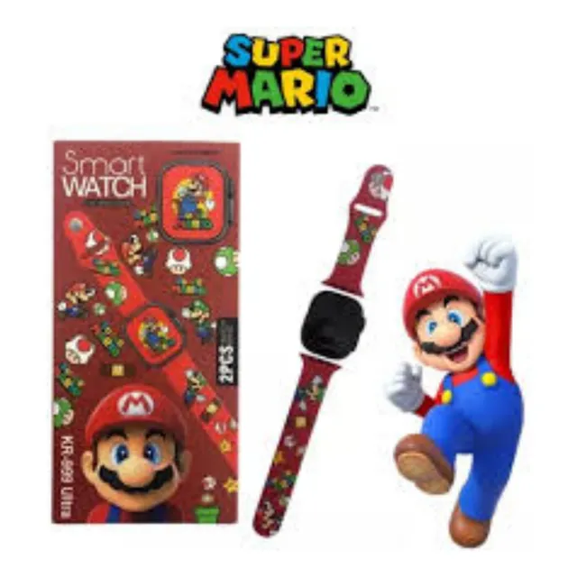 Reloj Inteligente Para Niños Super Héroes Dragón Ball, Mario
