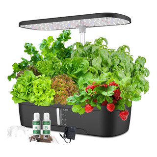 Sistema HidropĂŽnico 12 Pod Com Luz, Crescimento HidropĂŽnico Sistema HidropĂŽnico 12 Pod Com Luz, Crescimento HidropĂŽnico