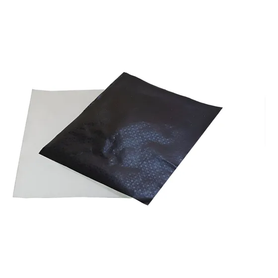 Papel Aluminio Para Alfajores Negro 15x19cm X 1kg