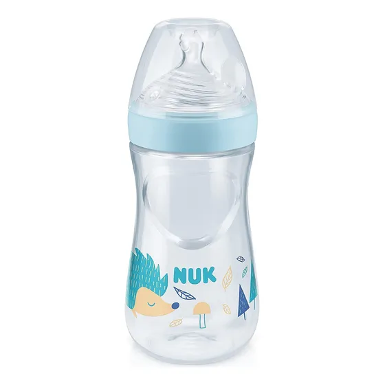 Mamadeira Essence Smart Flow 270ml Bico 6m+ Azul NUK