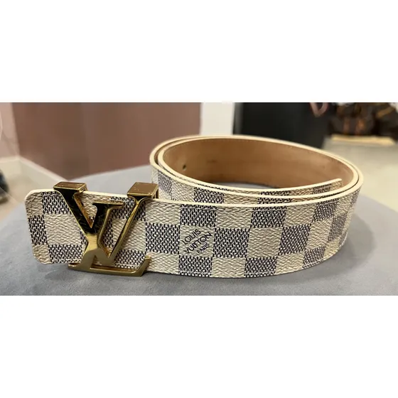 Cinturón Louis Vuitton Damier Azur
