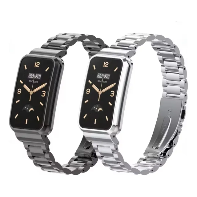 Correa Para Reloj Xiaomi Mi Band 7 Pro Metalizada