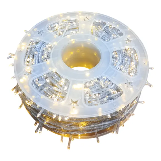 Luces Guirnalda Led 100 Metros Calidas Arbol Pascua Navidad 
