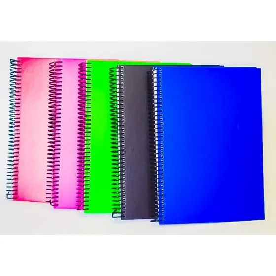 Cuaderno Vadhani 16x21 Cm. T/dura C/espir. 120 Hjs. Ray/cuad