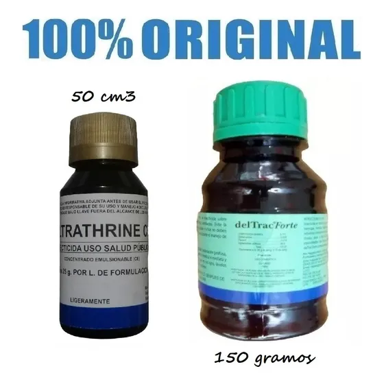 Chiripas Cucarachas Combo #9 Fortethrine 100% Efectivo Nuevo