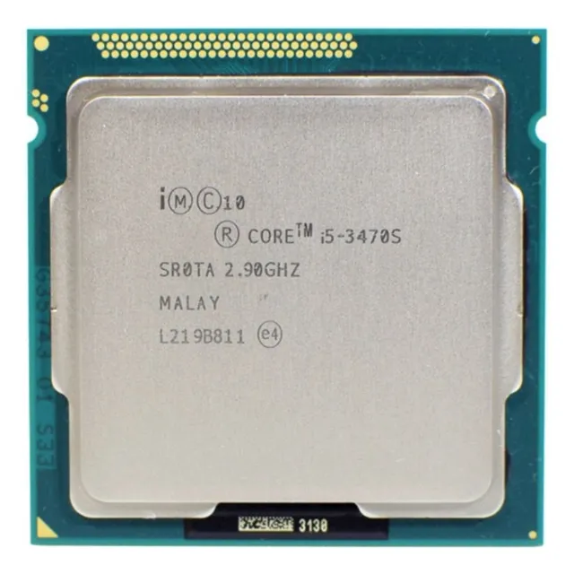 Procesador De Cpu Core I5 3470s De Cuatro Núcleos De 2.9 Ghz