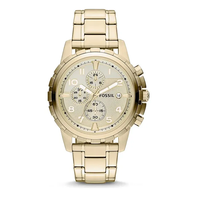 Reloj Fossil Dorado Original 