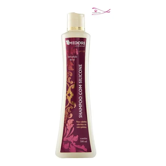Shampoo Com Silicone 500 Ml Midori Profissional
