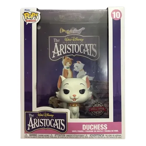 Funko Pop! Bigサイズ DUCHESS ディズニー おしゃれキャット Funko Pop! Vhs Covers The Aristocats- Duchess #10 | Frete grátis