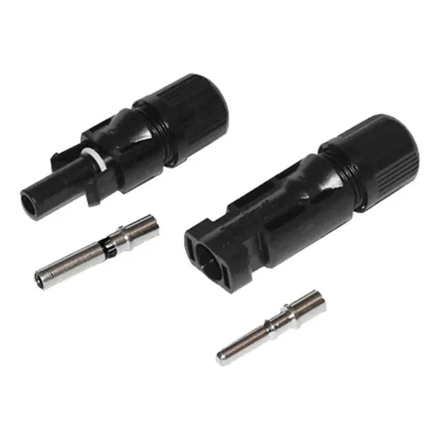 Conector Panel Solar Mc4 Par Macho/hembra - Enertik