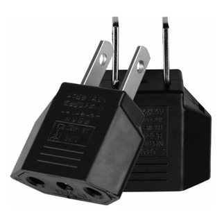 Par Adaptador Conversor Enchufe Universal Americano Europeo Par Adaptador Conversor Enchufe Universal Americano Europeo
