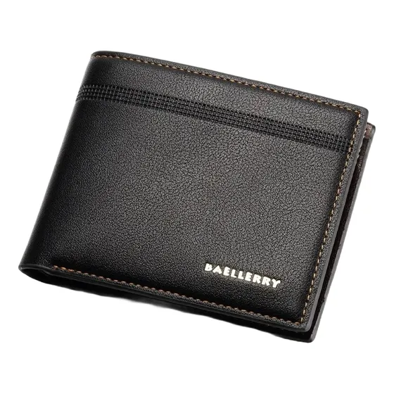 Billetera Cuero Cartera Hombre Tarjetero Caballero Baellery