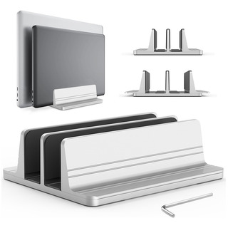 Soporte Vertical Para Computadora Portátil Base De Aluminio Soporte Vertical Para Computadora Portátil Base De Aluminio