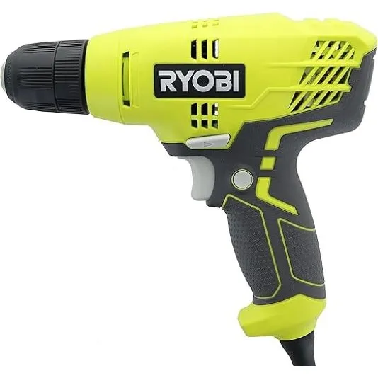 Ryobi Taladro Eléctrico Con Cable D43k 5.5 Amp 3/8 Pulgadas