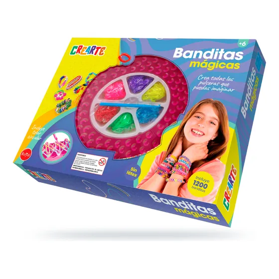 Set De Banditas Mágicas 1200 Piezas Crearte Universo Binario