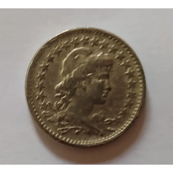 Moeda 50 Reis 1921 Soberba Níquel 