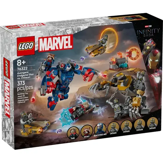 Lego® Marvel Thor De Vengadores: Endgame Vs. Chitauri 76322