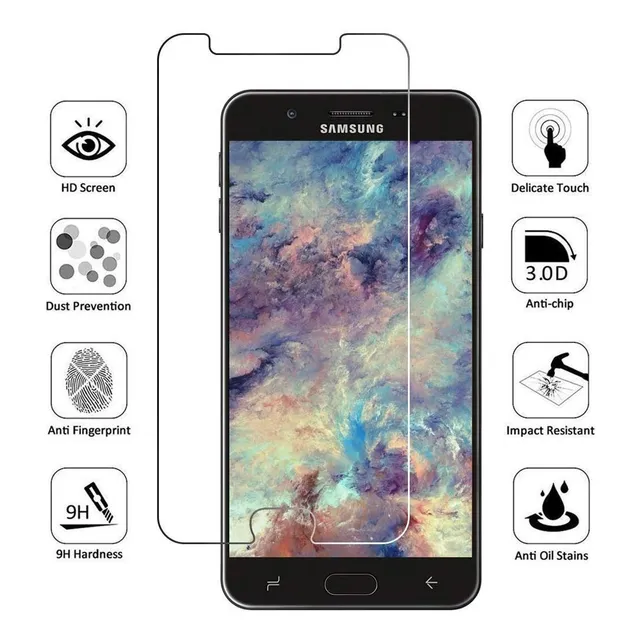 Protector Pantalla Samsung J7 2017 / 2018 /  Pro Vidrio Temp