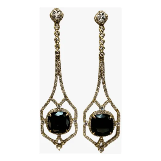 Aretes Xuping Oro Laminado - Elegancia Y Estilo