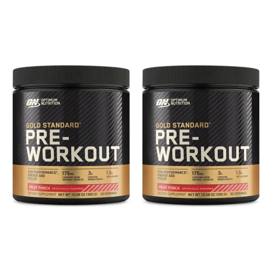 Combo X2 Pre Entreno Optimum Nutrition Pre-workout Cafeína