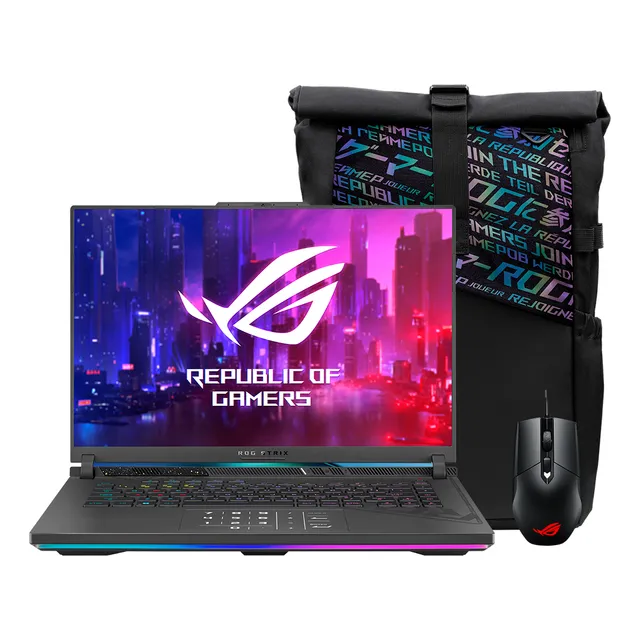 Notebook Asus Rog Strix G16 I9 16gb Ram 1tb Ssd 16 Rtx4070 Gris Oscuro