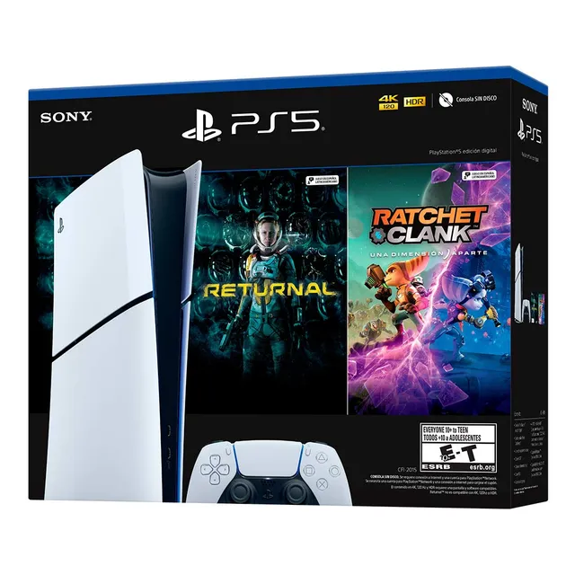 Playstation 5 Digital Returnal Y Ratchet Clank 1 Tb