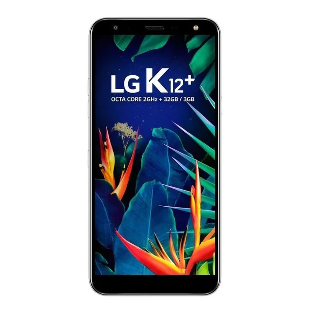 LG K12+ Dual SIM 32 GB platinum gray 3 GB RAM - Excelente (Recondicionado)