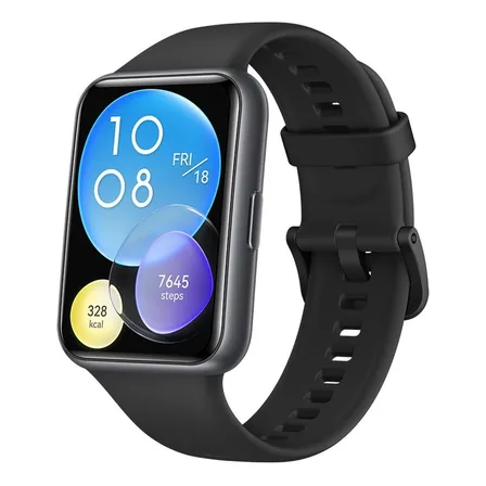 Smartwatch Huawei Watch Fit 2 Color de la caja Negro Color de la correa Negro Color del bisel Negro