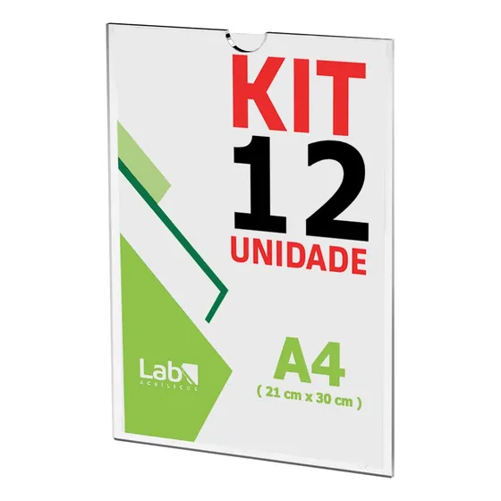 Moldura A4 Adesiva C/filete  Para Avisos E Informações 12pç