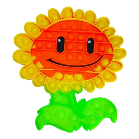 Pop It Gigante Plantas Vs Zombies Juego Antiestres Silicona