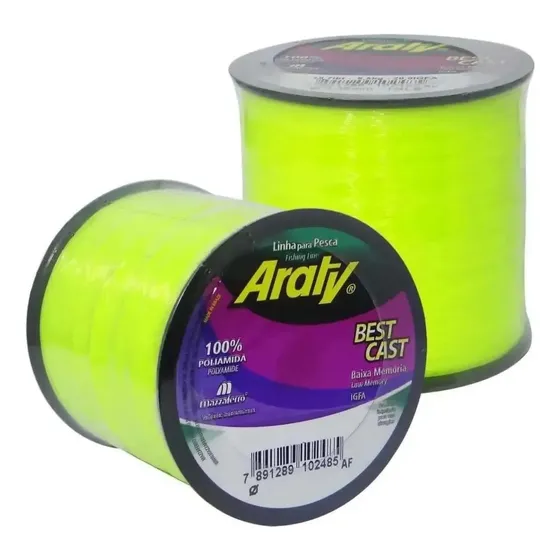 Linha De Pesca Araty Best Cast 0,40mm 12,10kg/26,7lb - 790m