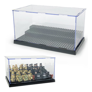 Vitrina Acrílica Para Figuras En Bloque O Soldados 1pcs Vitrina Acrílica Para Figuras En Bloque O Soldados 1pcs