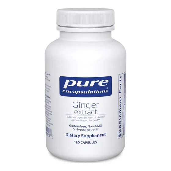 Suplemento De Extracto De Jengibre Pure Encapsulations 120 C