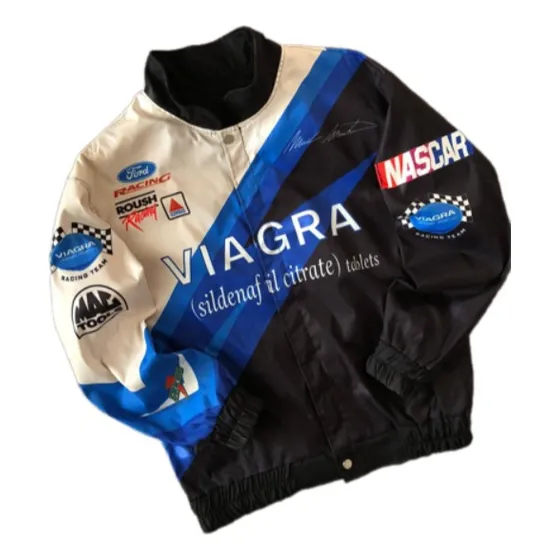 Chaqueta Bomber Jacket Ford Racing Oversize