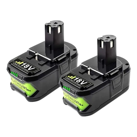 Batería Ryobi One+, 2 Unidades, 8.0ah, 18v, Indicador Led