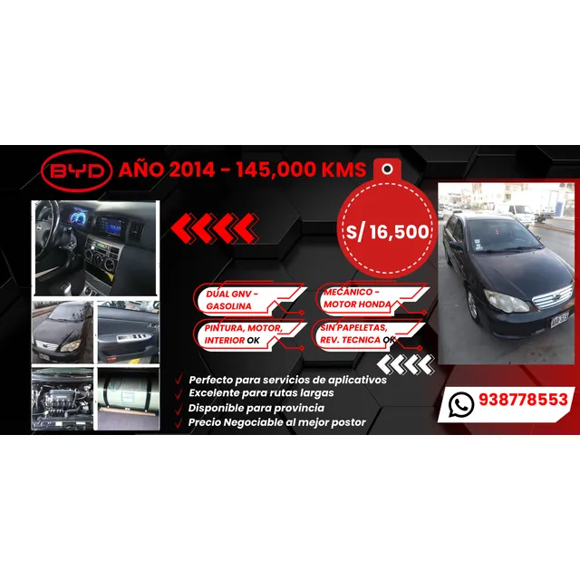 Byd F3 2015
