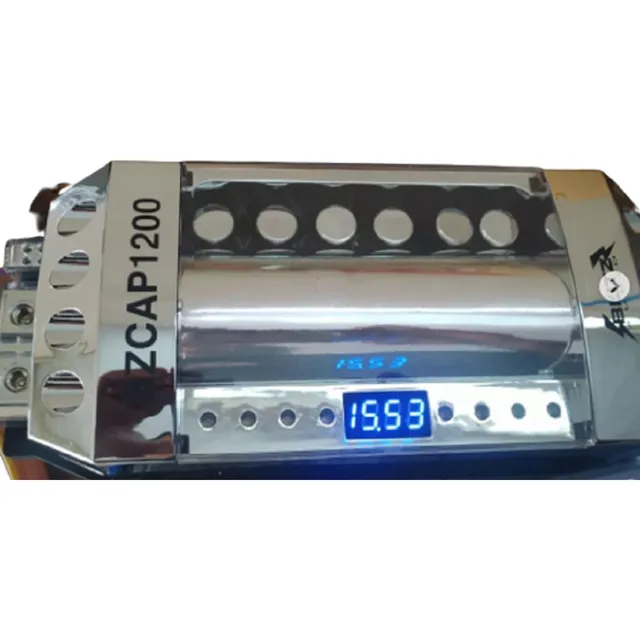 Mega Capacitor 6 F Triangulo Até 8000 Rms Zetta Evok = Blitz