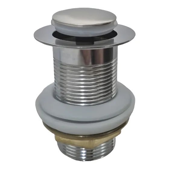 Sopapa Click Clack 1 1/4 Acero Inox Para Bidet-lavatorio
