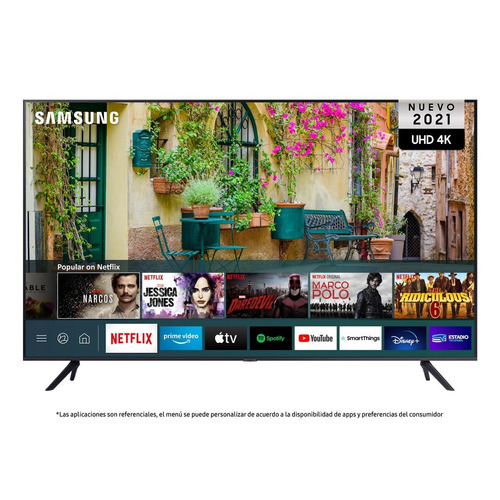  Smart Tv 43'' Samsung Au7000 4k Uhd Led 2021