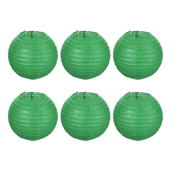 6 Pantallas Chinas 15cm Colores Linterna Lampara Decoracion