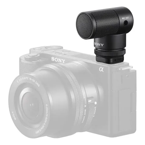 Microfone Sony Ecm-g1 Para Câmeras Sony Cor Preto | MercadoLivre