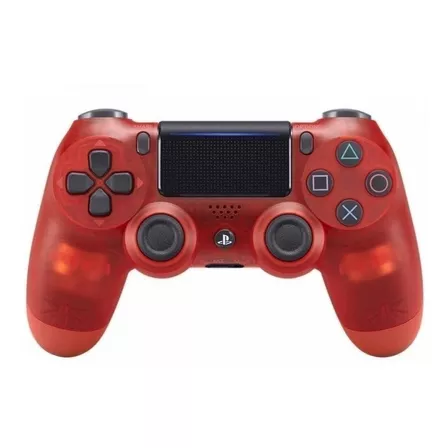 Control joystick inalámbrico Sony PlayStation Dualshock 4 ps4 red crystal