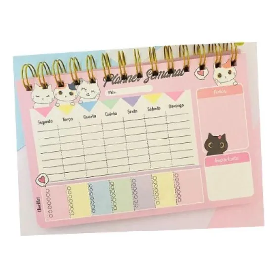 Kawaii Planner gatinhos sortido