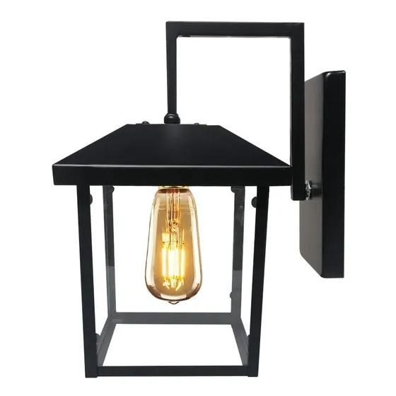 Farol Aplique Industrial De Pared Geometrico Envio Gratis