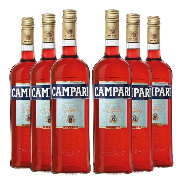 Campari 750 Ml X6 Unidades - Perez Tienda - 